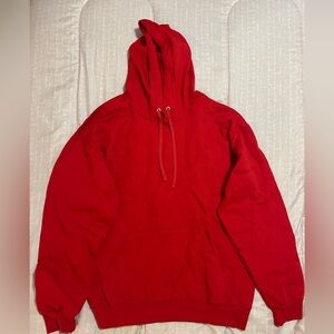 Red hoodie